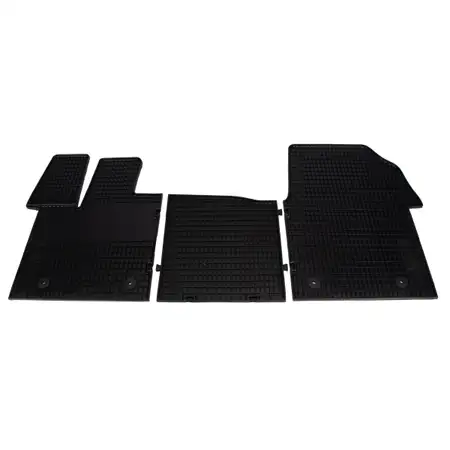 SCH&Ouml;NEK Gummimatten Gummifu&szlig;matten Fu&szlig;matten f&uuml;r VW Multivan T7 STM STN 3-teilig