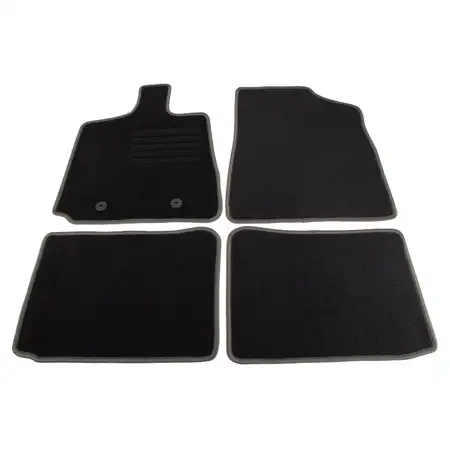 SCH&Ouml;NEK 61637 Veloursmatten Textilmatten Fu&szlig;matten f&uuml;r BYD Seal EV AWD 4-teilig