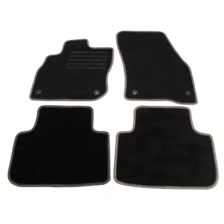 SCH&Ouml;NEK 61655 Veloursmatten Textilmatten Fu&szlig;matten f&uuml;r CUPRA Terramar KP1 4-teilig