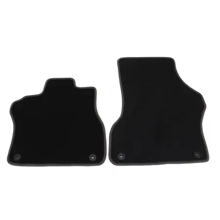 SCH&Ouml;NEK Veloursmatten Textilmatten Fu&szlig;matten f&uuml;r VW ID. Buzz EBA Kasten vorne 2-tlg