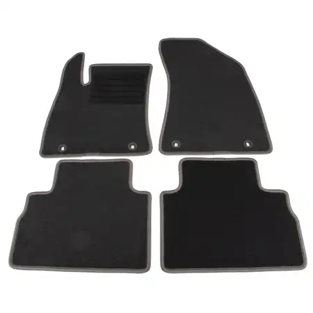 SCH&Ouml;NEK Veloursmatten Textilmatten Fu&szlig;matten f&uuml;r MG MG ZS SUV AZS1 EV ab Bj. 03.2019 4-tlg