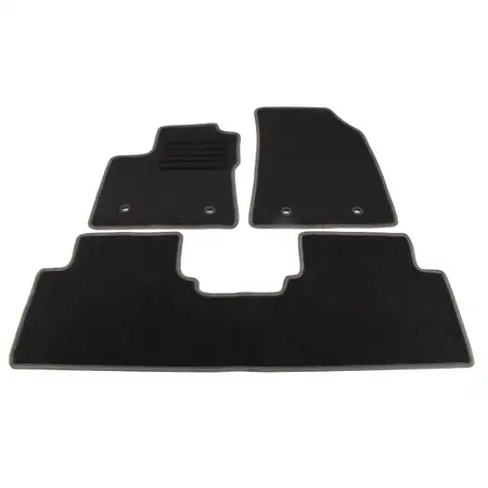 SCH&Ouml;NEK Veloursmatten Textilmatten Fu&szlig;matten f&uuml;r MG MG 5 Kombi EV ab Bj. 10.2020 3-tlg