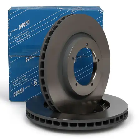 SEBRO Bremsscheiben Satz f&uuml;r PORSCHE 944 2.5 Turbo 220 PS bis 08.1986 vorne 95135104100