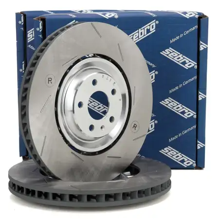 SEBRO Bremsscheiben Satz f&uuml;r PORSCHE Macan (95B) 19 Zoll PR-1LH vorne