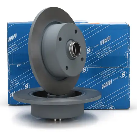 SEBRO 107112C Bremsscheiben Satz f&uuml;r PORSCHE 914 1.7 vorne 411407075