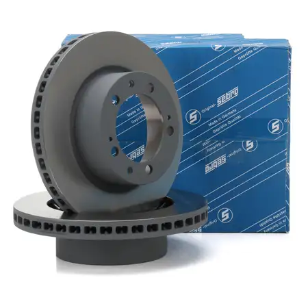 SEBRO Bremsscheiben Satz f&uuml;r PORSCHE 964 3.6 Carrera / RS 250/260 PS vorne