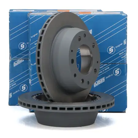 SEBRO Bremsscheiben Satz f&uuml;r PORSCHE 911 2.0 L / E / S 130-170 PS 1966-1969 hinten