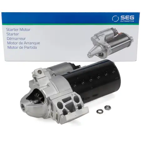 SEG 0001148033 Starter Motor 12V 2.2kW for BMW 1 Series, 3 Series, 4 Series, 5 Series, 7 Series N47 N57 12418570238