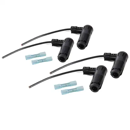 4x SENCOM Reparatursatz Kabel Stecker Gl&uuml;hkerze Gl&uuml;hkerzenstecker LANG f&uuml;r BMW M47 N47 B47
