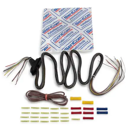 SENCOM 2016062 Kabelbaum Kofferraum Heckklappe f&uuml;r BMW 5er Touring 13-polig hinten links