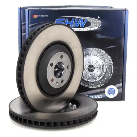 SHW Bremsscheiben Satz f&uuml;r AUDI A8 S8 4H SQ5 8RB FY vorne 4H0615301AN