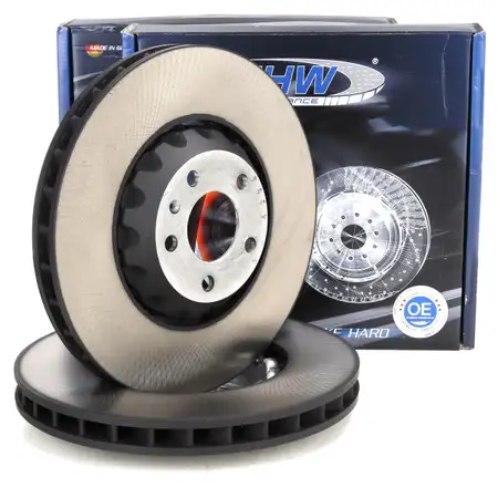 SHW Bremsscheiben Satz f&uuml;r AUDI A6 S6 C8 bis 06.2020 A7 4K A8 4N vorne 4M0615301Q