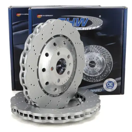 SHW Bremsscheiben Satz f&uuml;r AUDI RSQ3 8U 310/340/367 PS PR-1LA/1ZT vorne 8U0615301B