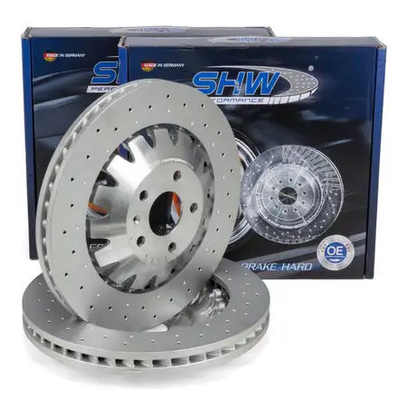 SHW AFX44531 Bremsscheiben Satz f&uuml;r AUDI RS3 8V PR-1LU/4P4/1LN/1LL/1LH vorne 8V0615301S