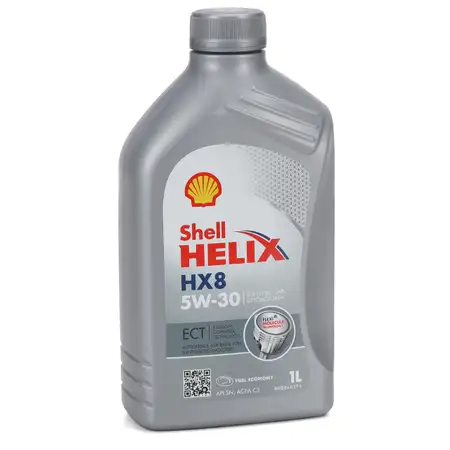 1L 1 Liter SHELL HELIX HX8 5W30 ECT C3 Motor&ouml;l &Ouml;l f&uuml;r BMW LL-04 MB 229.31/51 VW 504/507.00