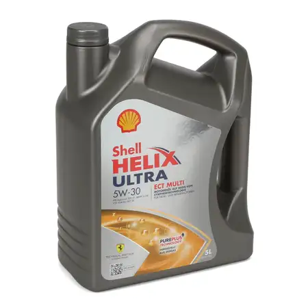 5L 5 Liter SHELL HELIX ULTRA ECT MULTI 5W30 Motor&ouml;l f&uuml;r BMW LL-04 MB 229.51/52 504/507.00