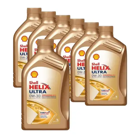 7L SHELL HELIX ULTRA PROFESSIONAL AJ-L 0W-30 Motor&ouml;l &Ouml;l API SN f&uuml;r JAGUAR LAND ROVER