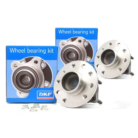 2x SKF Radnabe Radlager f&uuml;r Opel Astra H Meriva B Zafira B/Family B Hinterachse VKBA3653