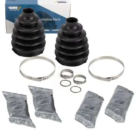 2x SPIDAN Achsmanschette Satz f&uuml;r VW Caddy 3 4 Passat B7 T6 AUDI A4 B8 A6 vorne radseitig