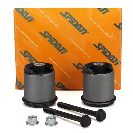 2x SPIDAN Achsk&ouml;rperlager f&uuml;r VW Polo 9N Golf 4 AUDI A3 8L 8N SEAT Leon 1M Ibiza 3 hinten