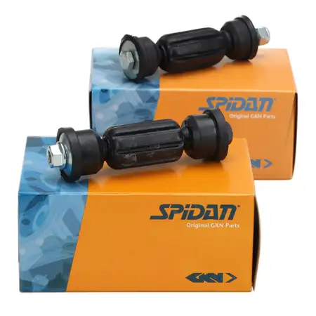 2x SPIDAN 57241 Koppelstange Pendelst&uuml;tze MITSUBISHI Colt 6 / Czc 6 Cabrio vorne