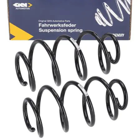 2x SPIDAN 87296 Suspension Spring for Mercedes-Benz B-Class W246 and CLA C117 (Rear) 2463242404