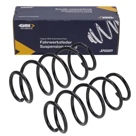 2x SPIDAN Fahrwerksfeder f&uuml;r VW Golf 5 6 Beetle Jetta 3 4 AUDI A3 8P SKODA Octavia 2 vorne