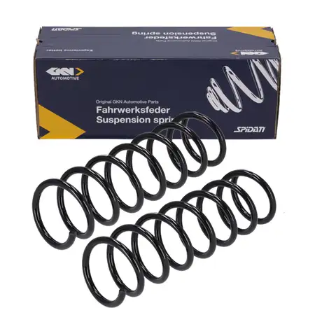 2x SPIDAN 85050 Fahrwerksfeder Schraubenfeder f&uuml;r FORD Focus 2 MK2 Hinterachse 1318103