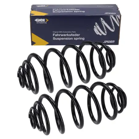 2x SPIDAN Fahrwerksfeder f&uuml;r RENAULT Grand/Kangoo 2 1.6 16V 1.5 dCi hinten 8200754872
