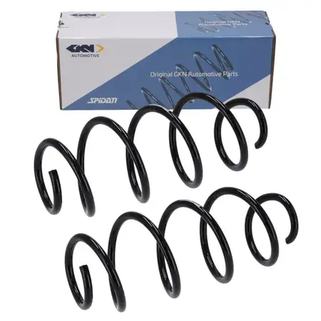 2x SPIDAN 87847 Fahrwerksfeder Schraubenfeder f&uuml;r AUDI 8U 2.0 TFSI/TDI vorne 5N0411105AH