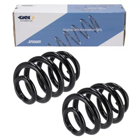 2x SPIDAN Fahrwerksfeder Schraubenfeder f&uuml;r VW Transporter Multivan T5 hinten 7E0511115M