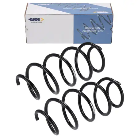 2x SPIDAN 56656 Fahrwerksfeder f&uuml;r VW Golf 5 6 AUDI 8P SKODA Octavia 2 vorne 1K0411105AJ