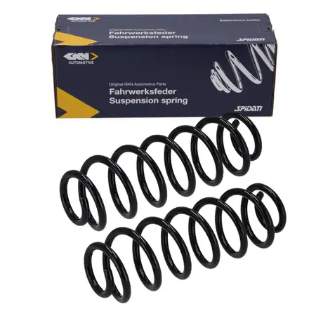 2x SPIDAN 87853 VERST&Auml;RKT Fahrwerksfeder f&uuml;r AUDI Q3 8U 2.0 TDI/TFSI quattro hinten