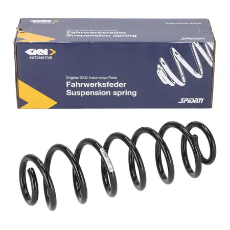 SPIDAN 56654 Fahrwerksfeder f&uuml;r VW Golf 5 6 Beetle SKODA Octavia 2 Yeti hinten 1K0511115BD