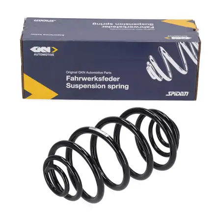 SPIDAN 85353 Fahrwerksfeder Schraubenfeder f&uuml;r OPEL Meriva A Hinterachse 424095