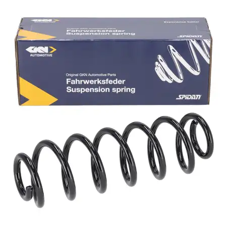 SPIDAN 86349 Fahrwerksfeder Schraubenfeder f&uuml;r SKODA Superb 2 VW Eos hinten 1K0511115DE