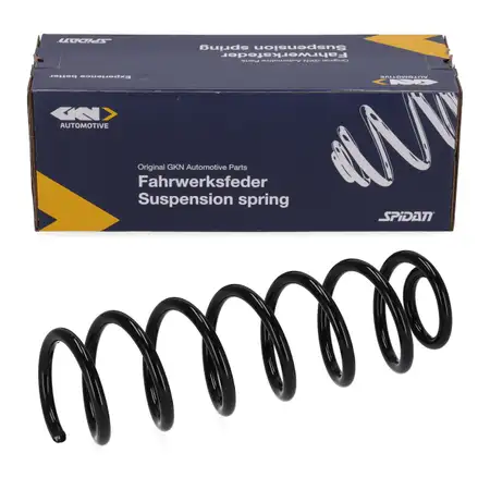 SPIDAN 86566 Fahrwerksfeder f&uuml;r RENAULT Megane 3 Grandtour Hinterachse 550200026R