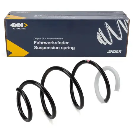 SPIDAN 88325 Suspension Spring for RENAULT Clio 4 with Standard Suspension, Front Axle 540107646R