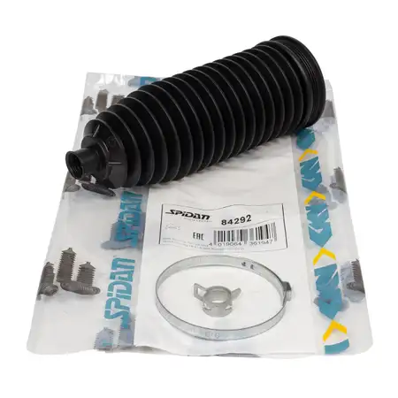 SPIDAN 84292 Lenkmanschette Faltenbalg f&uuml;r PORSCHE Panamera (970) vorne 97034719100
