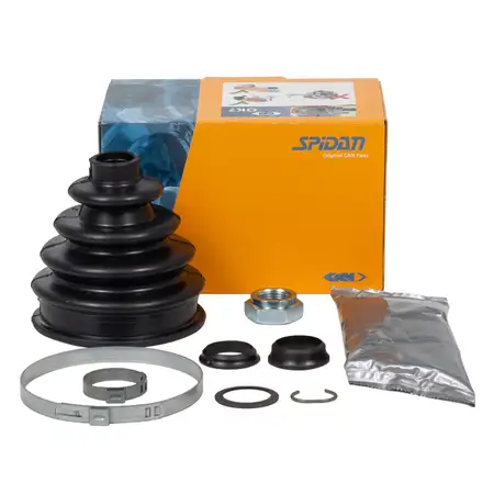 SPIDAN 22554 Axle Boot Set for VW Passat B2, B3/B4 and Audi 80 B3 (front, wheel side)
