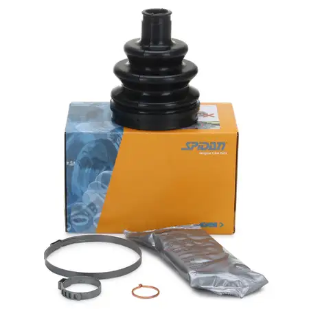 SPIDAN Achsmanschetten Satz + Fett f&uuml;r OPEL Astra F G Vectra B Zafira A vorne radseitig