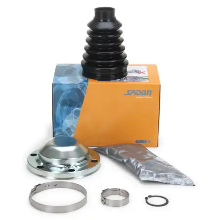 SPIDAN 24665 Achsmanschetten Satz f&uuml;r AUDI SEAT SKODA VW getriebeseitig 7N0498201C