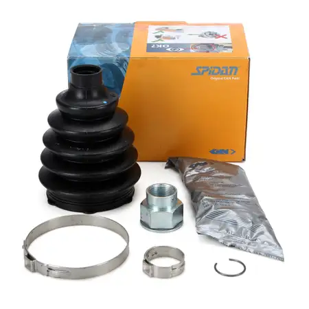 SPIDAN 24298 Achsmanschetten Satz f&uuml;r OPEL Corsa D Adam M13 Vorderachse radseitig 1603412