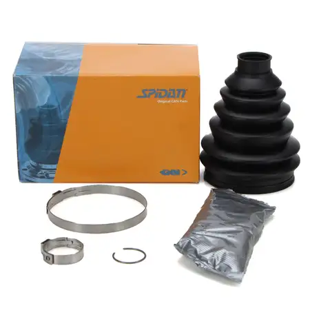 SPIDAN Achsmanschetten Satz f&uuml;r RENAULT Clio 2 Laguna 2 Megane 2 Thalia 1 vorne radseitig