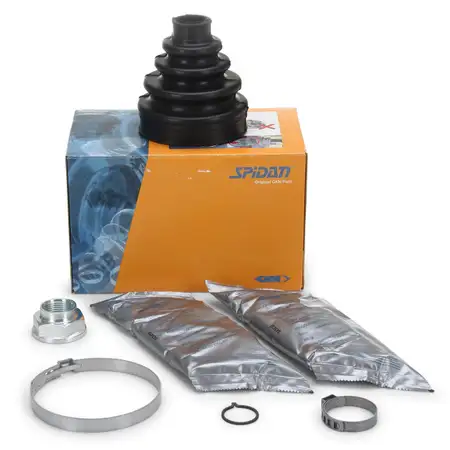 SPIDAN 26187 Achsmanschetten Satz f&uuml;r FIAT Cinquecento Seicento / 600 vorne radseitig