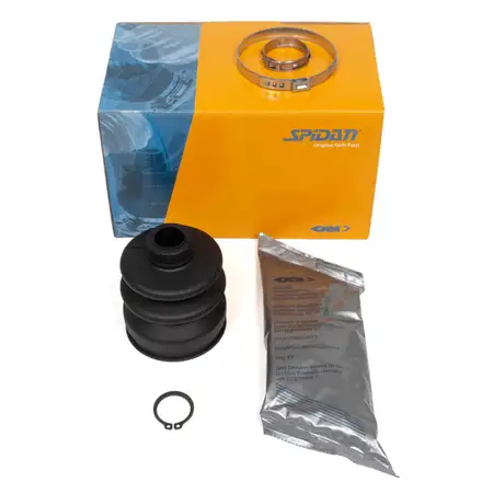 SPIDAN Achsmanschette Satz f&uuml;r PORSCHE 996 997 4 / 4S vorne getriebeseitig 99634929300