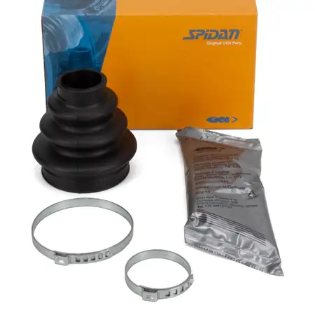 SPIDAN Achsmanschette Satz f&uuml;r PORSCHE 911 991 996 997 Boxster Cayman 981 982 987 hinten