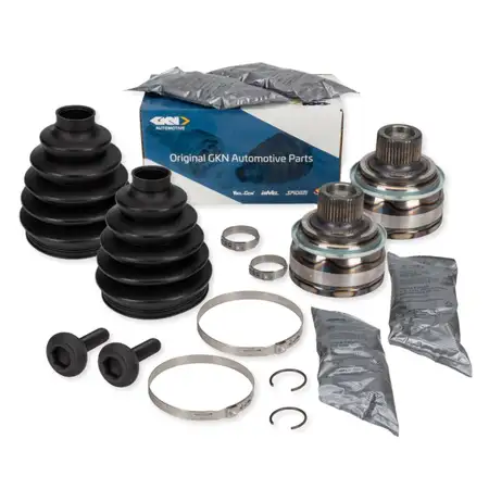 2x SPIDAN Gelenksatz Antriebswelle f&uuml;r AUDI A4 B9 A5 F5 A6 C8 A7 A8 Q7 4M vorne RADSEITIG