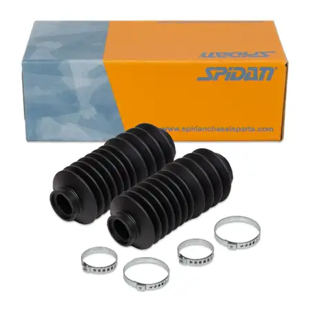 2x SPIDAN Spurstange Lenkmanschette Faltenbalg f&uuml;r VW Transporter Bulli vorne 251419831A