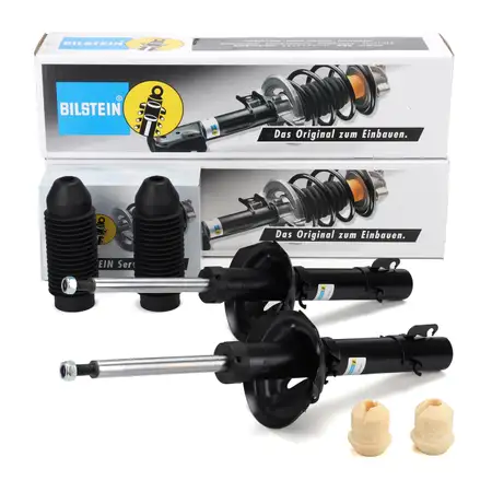 2x BILSTEIN B4 shock absorbers + SACHS dust covers for VW Golf 4, A3, 8L, Leon 1M, Octavia 1 (front)
